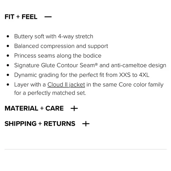 Vitality Cloud Jumpsuit - Black L - Picture 9 of 9